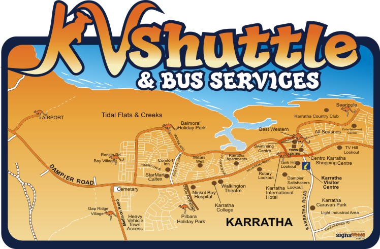 KV Shuttle Map